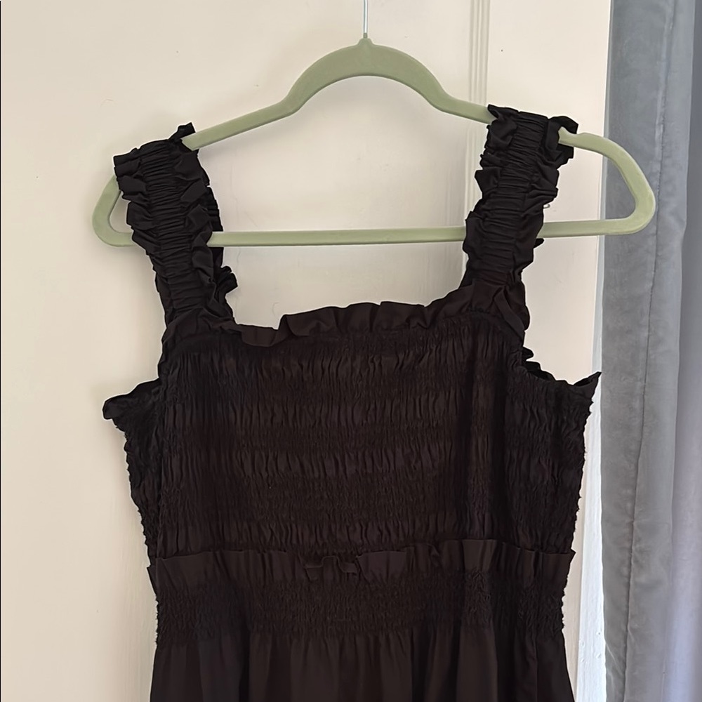 Sea New York Black Midi Dress